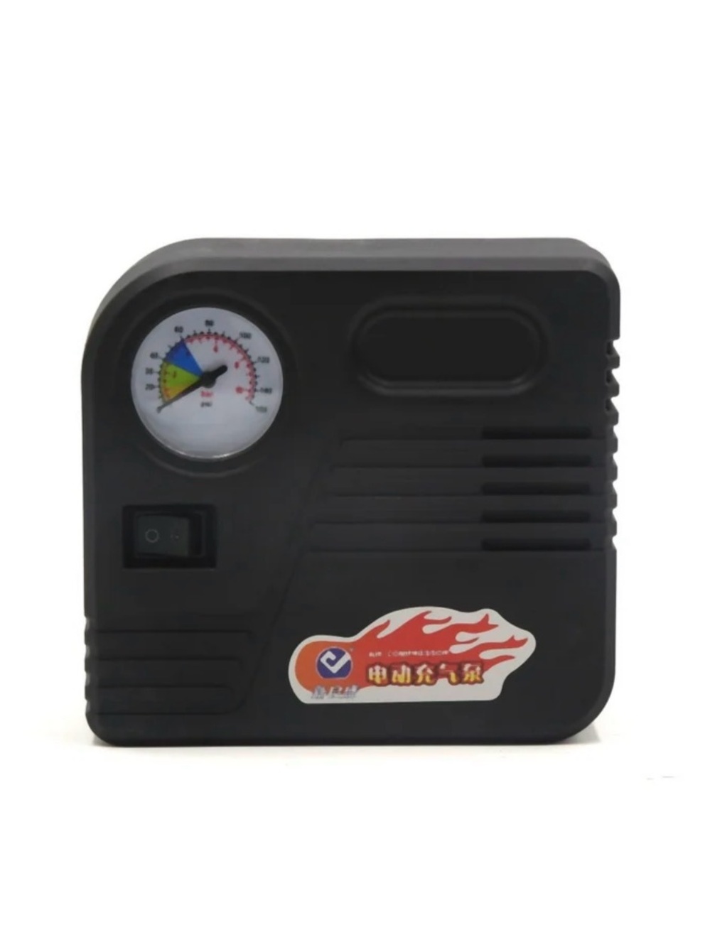 Black Vehicle Car Portable Electric Pump Air Compressor Tire Inflator 48V